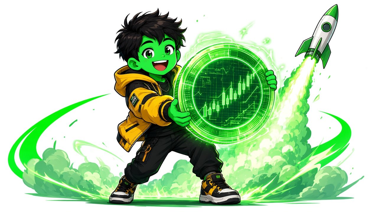 AIUBC: Coin in hand, rocket up