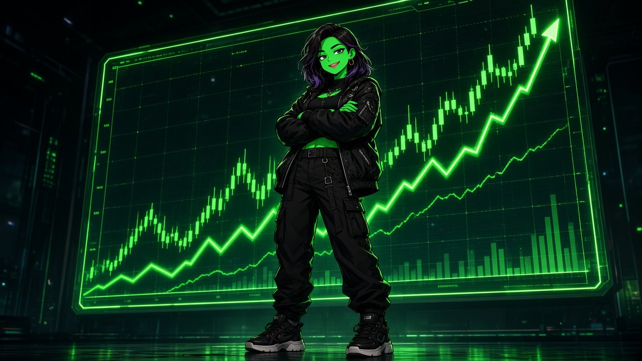 AIUBC: Chart only goes green